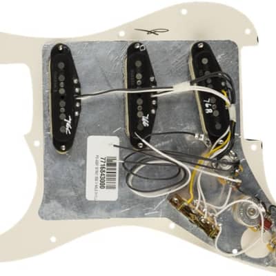 Fender Pre-Wired Strat Pickguard Vintage Noiseless SSS Tortoise Shell 11 Hole PG image 2