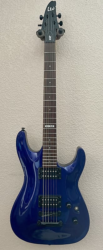 ESP LTD H 50 2000 s Electric Blue Video Demo