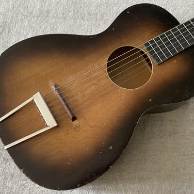 1930’s-1950’s  No Name Parlor Guitar Regal Recording King Gibson Kay Harmony Washburn Lyon Healy Silvertone image 3
