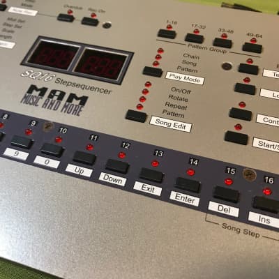 MAM SQ16 MIDI 16-track Step Sequencer 90s Music & More image 2