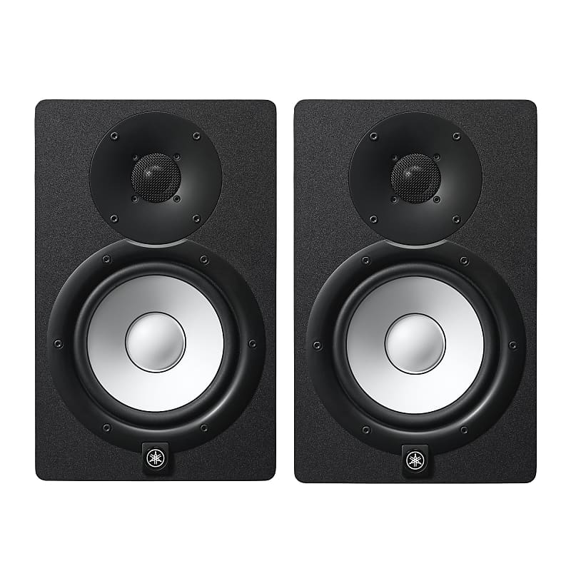 Yamaha HS7 Powered Studio Monitors with Isolation Pucks Kit