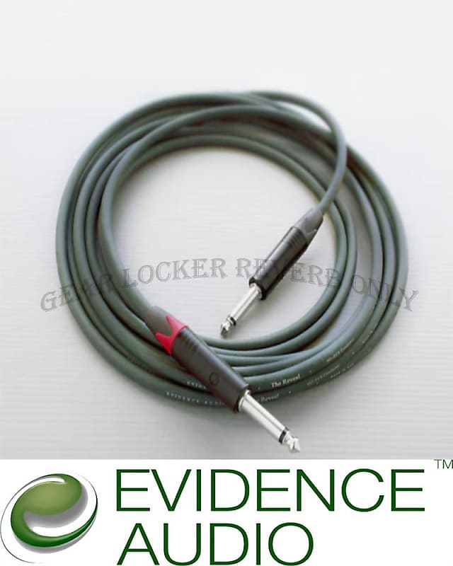 Evidence Audio RVSS15 15ft The Reveal High quality guitar Reverb