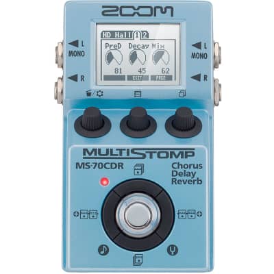 Zoom MS-70CDR MultiStomp Chorus / Delay / Reverb Pedal image 1