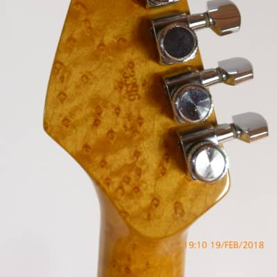Jerzy Drozd Stratocaster 1996 Trans Amber-Orange image 17