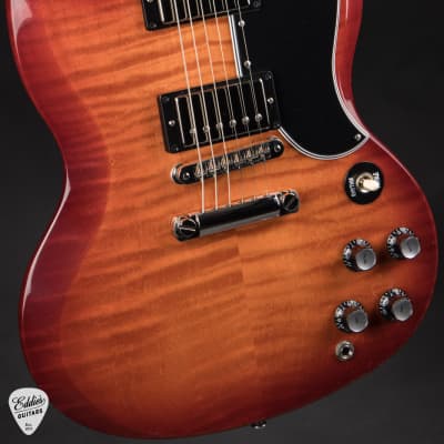 Gibson Custom Shop PSL SG Custom Figured Top Firemist image 6