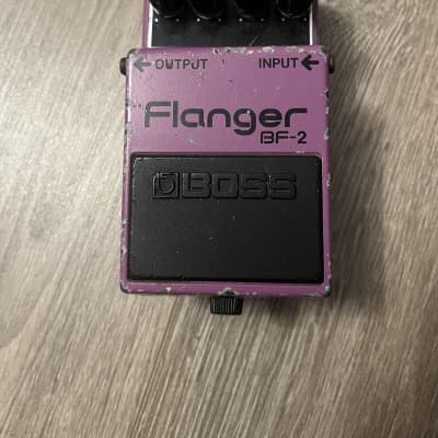 Boss BF-2 Flanger 1980-1984 (Black Label) Made In Japan | Reverb