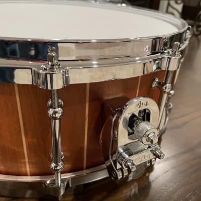 Solid Stave Cherry/Maple 5.5x14" Snare Drum image 3
