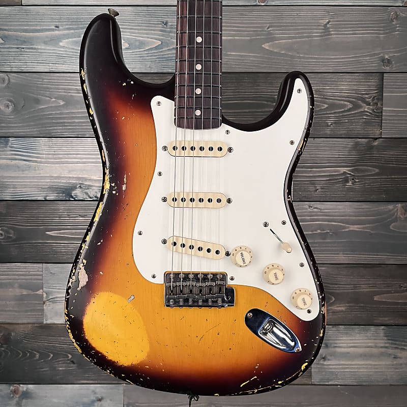 Fender Custom Shop 1959 Stratocaster Heavy Relic - Faded/Aged | Reverb