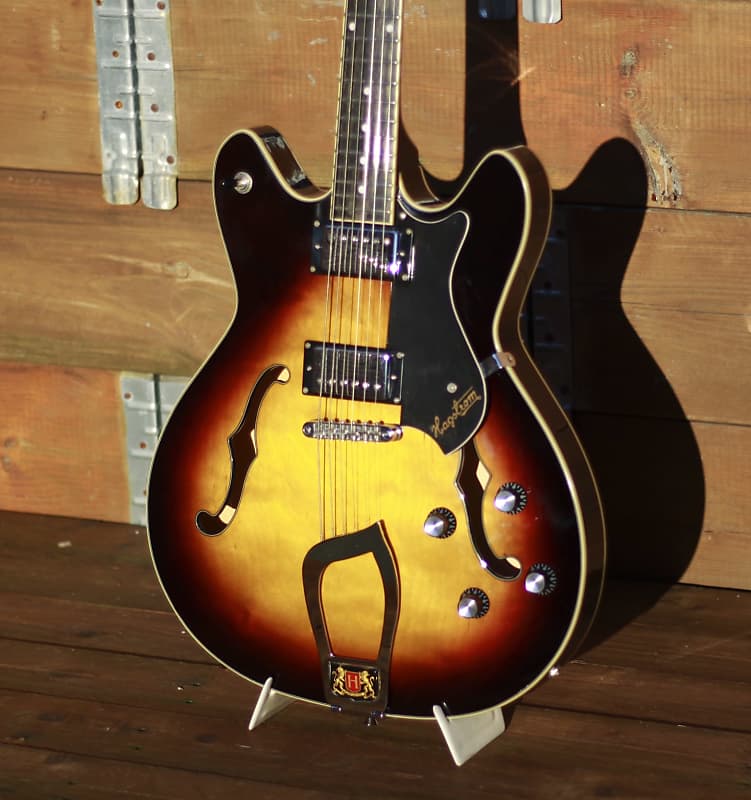 Hagstrom Viking - 3 Tone Sunburst | Reverb