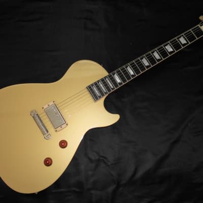 Cream T Pickups  Guitars Aurora Custom BFGT1PS LIMITED EDITION Aztek Gold TopーBackplate Signed By Bil image 2