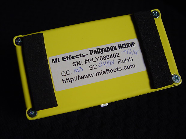 ギター Pollyanna octave MI Audio Pollyanna | Octave Synth Fuzz | Crazy Noise Machine