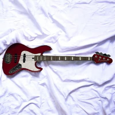 Lakland Skyline 44-60 (Joe Osborn) Custom, Candy Apple Red / Rosewood *Floor Demo = Save $! image 2
