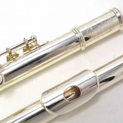 YAMAHA YFL-811 Total Silver Hand Made Flute | Reverb