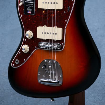 Fender American Professional II Jazzmaster Left Handed Rosewood Fingerboard - 3-Color Sunburst - US23013309-3-Color Sunburst image 4