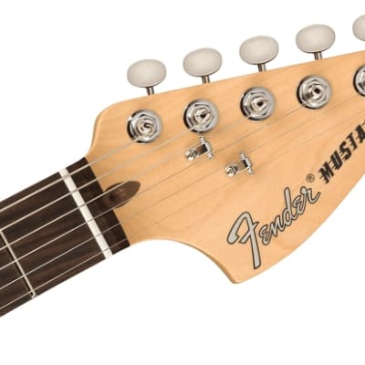 Fender American Performer Mustang Electric Guitar Rosewood FB, Satin Sonic Blue image 11