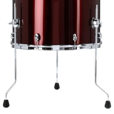 Pearl Export 14x14 Floor Tom - Burgundy image 1