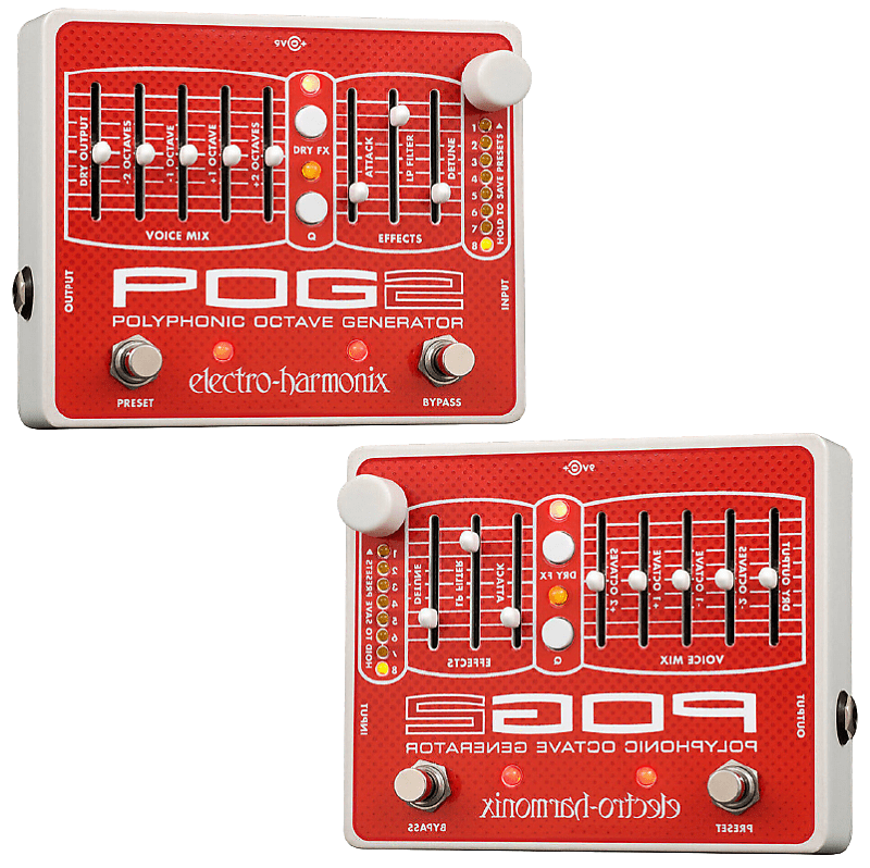 New - Electro Harmonix POG2 Polyphonic Octave Generator Pedal