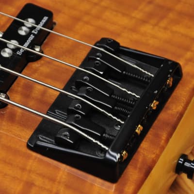 Fender Jazz Bass Special Fretless (Custom made) 1984 - Figured Lacewood image 6