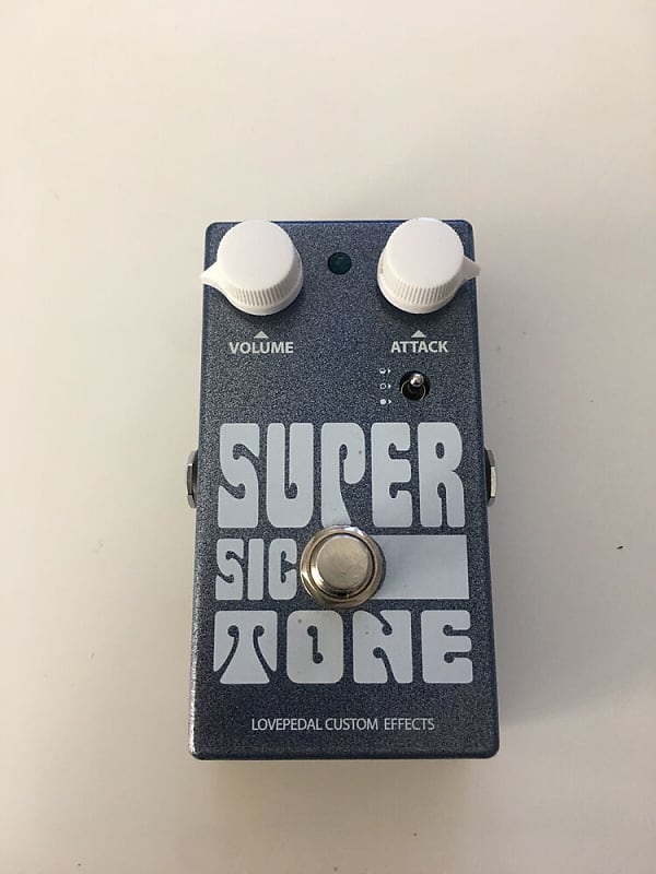 Lovepedal Custom Super Sic Tone Fuzz Distortion Hermida Rare Guitar Effect  Pedal