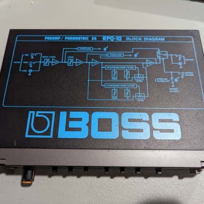 Boss RPQ-10 Micro Rack Series Preamp / Parametric EQ | Reverb