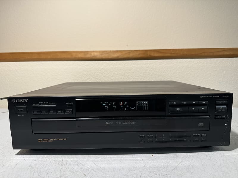 Sony Model CDP-C265 CD popular changer