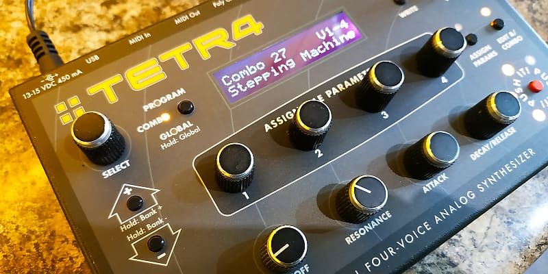 Dave Smith DSI TETR4 TETRA Desktop Analogue | Reverb The Netherlands