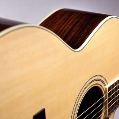 Guild F-150CE - All Solid, Spruce top, Indian rosewood back/sides - Natural image 5