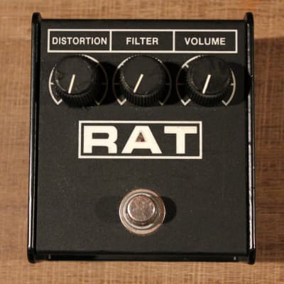 ProCo RAT 2 (Flat Box) 1987 Pots Distortion Overdrive LM308N | Reverb