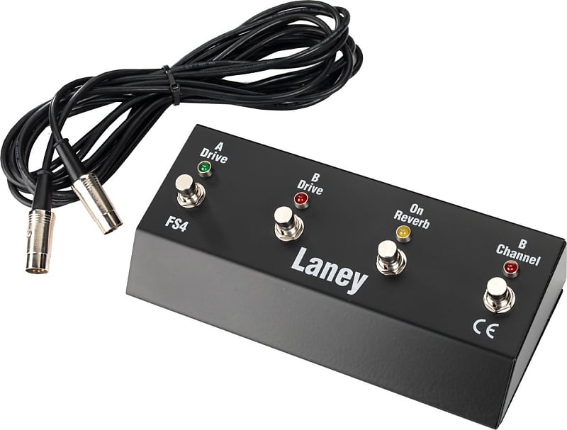 Laney FS4 4-Button Footswitch image 1