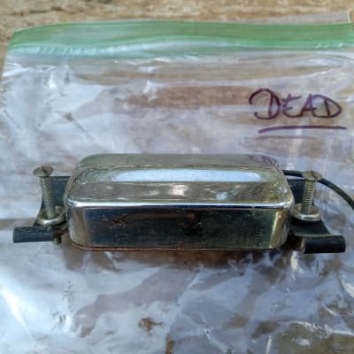 Vintage 1960's Kay Speed Bump Electric Guitar Pickup Project w/ Original Mounting Hardware! image 2