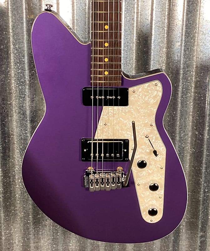 Reverend Guitars Double Agent W Italian Purple Guitar #4233 image 1