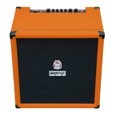 Orange Amps Crush Bass 100 Combo Amp (Orange) - 1x15 Inch 100W with Parametric Mid Control, Active 3 Band EQ, Bi-Amp Inspired Blend & Gain Controls (Foot switchable) image 9