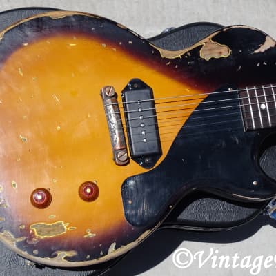 aged RELIC 2022 Gibson Les Paul Junior Jr 1956 style nitro