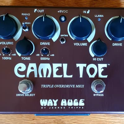 Reverb.com listing, price, conditions, and images for way-huge-camel-toe-triple-overdrive-mkii