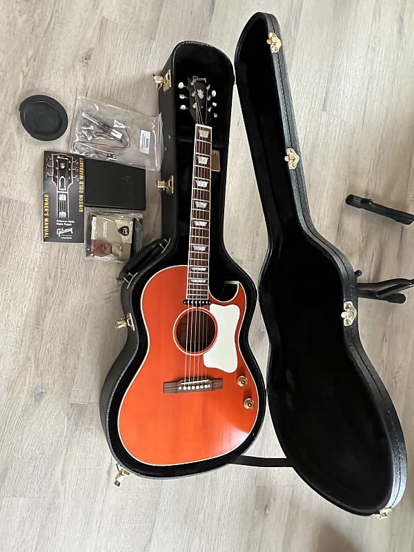 2014 Gibson Tamio Okuda CF-100E Faded Cherry | Guitar Chimp