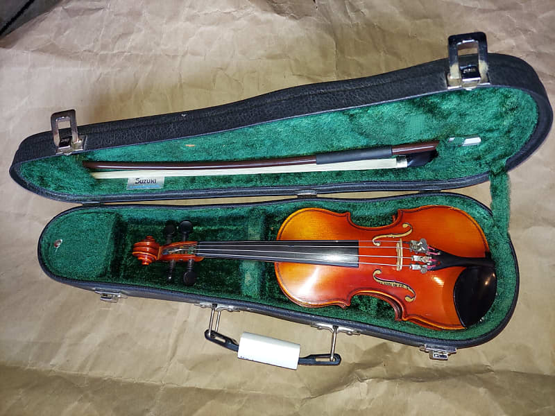 Suzuki Stradivarius Copy Model 101RR (1/16 Size) Violin, Japan