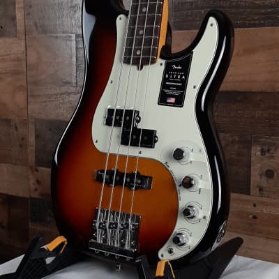 Fender American Ultra Precision Bass Ultraburst with Hard Case, Free Ship 979 image 2