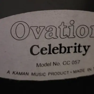 Ovation  Celebrity CC057  Red image 6