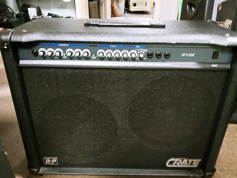 Crate GFX212 Combo Amp 2000s Black Reverb