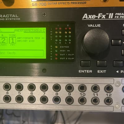 Fractal Audio Axe FX II and MFC 101 foot controller