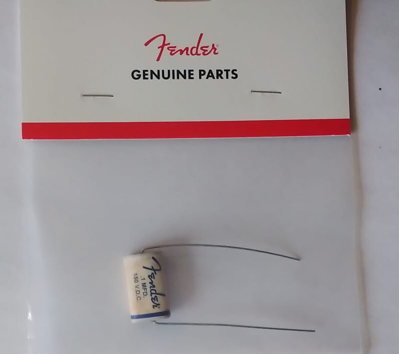 Fender PURE VINTAGE WAX PAPER CAPACITOR- .10UF @ 150V Model | Reverb