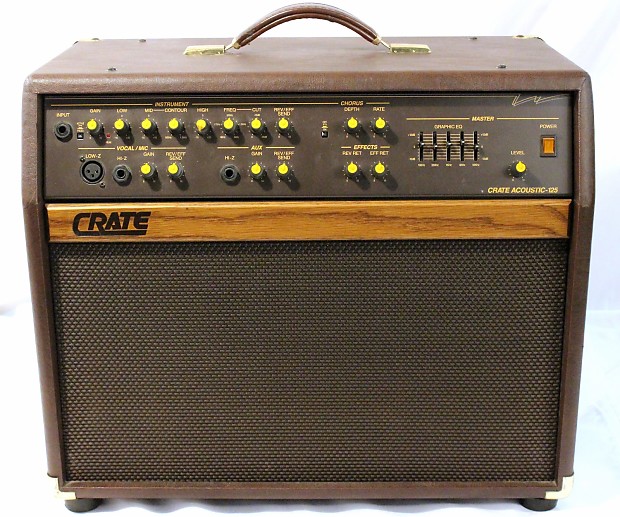 Crate CA125 125-Watt 2x8" Acoustic Guitar Combo with Tweeter image 1