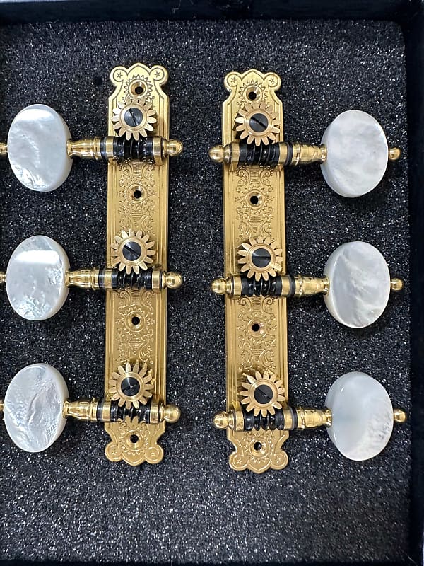 Rodgers Classical Guitar 2020 Brass Vintage Style Tuner Reverb