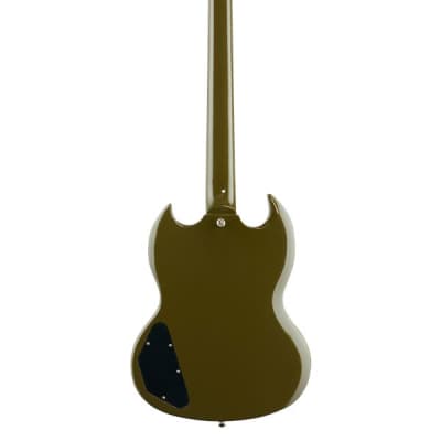 Epiphone Exclusive Run SG Standard 61 Maestro Guitar Olive Drab Green image 6