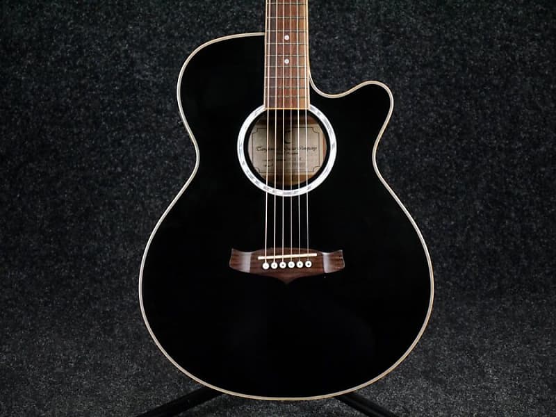 Tanglewood TSF CE BK Electro-Acoustic Guitar - Black - 2nd Tanglewood TSF CE BK Electro-Acoustic Guitar - Black - 2nd