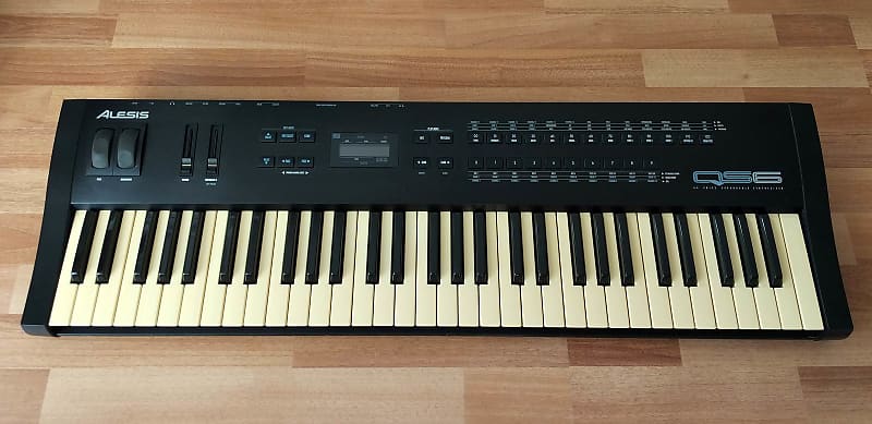 ALESIS QS6 64 Voice Expandable Synthesizer + Flash card & CD soft Q-Cards images image 1