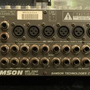 Samson MPL 2242 22 Channel Mixer | Reverb