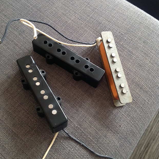 Nordstrand Audio NJ4 Jazz Bass Pickup Pair Black Reverb