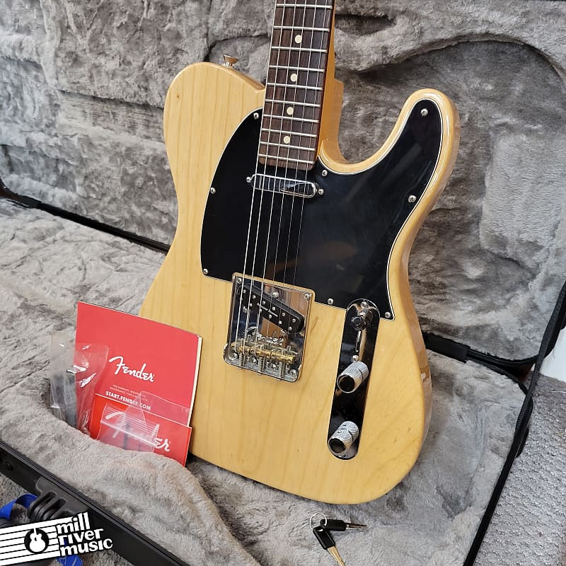 Fender American Professional Telecaster Natural 2016 w/ OHSC Upgraded Pickup