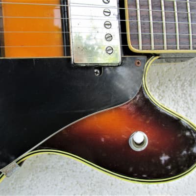 Kent 335 Style Guitar, 1960's, Japan, Bigsby Copy Tailpiece Kent 335 Style Guitar, 1960's, Japan, Bigsby Copy Tailpiece